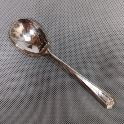 Cuchara de azúcar International Silver La France 1920 chapada en plata 6" Rogers Foto 1 de 4