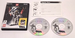Lego Bionicle (PC CD-ROM) 2 discos juego con tarjeta de registro - Imagen 1 de 4