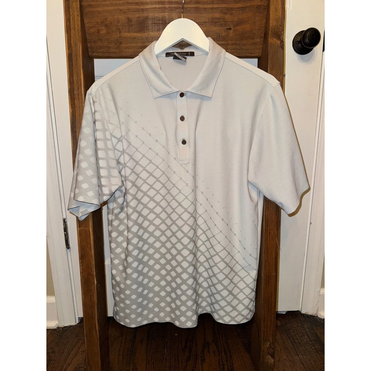 Nike Tiger Woods Polo Indiana Men's Golf Shirts, Tops & Sweaters