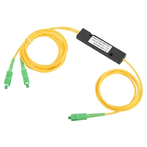 SC 1X2 PLC Singlemode Fiber Optical Splitter SC/UPC PCL Splitter FY - Afbeelding 1 van 8
