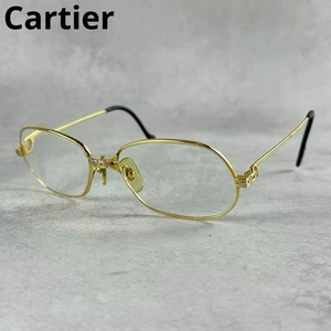 Cartier Trinity Serie Limitee Luxury Gold Sunglasses Mens Authentic From JP - Picture 1 of 11
