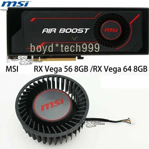 Fan For MSI RX VEGA56 VEGA64 PLB07525B12HH 8G OC GPU Graphics Card Turbo Cooling - Picture 1 of 5