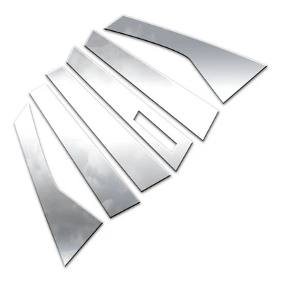 Borde de poste de pilar pulido 6 piezas (se adapta a: Lincoln Corsair 2020-2023) Foto 1 de 4