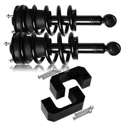 2.5" Front Leveling Kit & Front Complete Struts For Chevrolet Tahoe GMC Yukon Foto 1 de 4