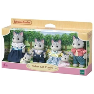 Sylvanian Families Fisher Cat Family (5812) NEW - Bild 1 von 3