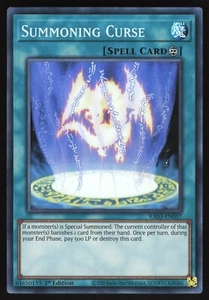 Summoning Curse - RA03-EN057 - Super Rare - 1st Edition Yugioh - Picture 1 of 1