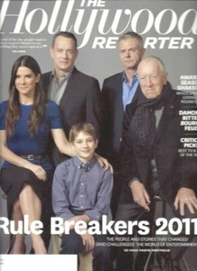 Rule Breakers 2011 Hollywood Reporter Jan 2012 Sandra Bullock Tom Hanks Best TV - Picture 1 of 1