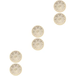Set of 3 Miss Bag Bottoms Crochet Handmade Handbag Bases DIY Wooden - Foto 1 di 12