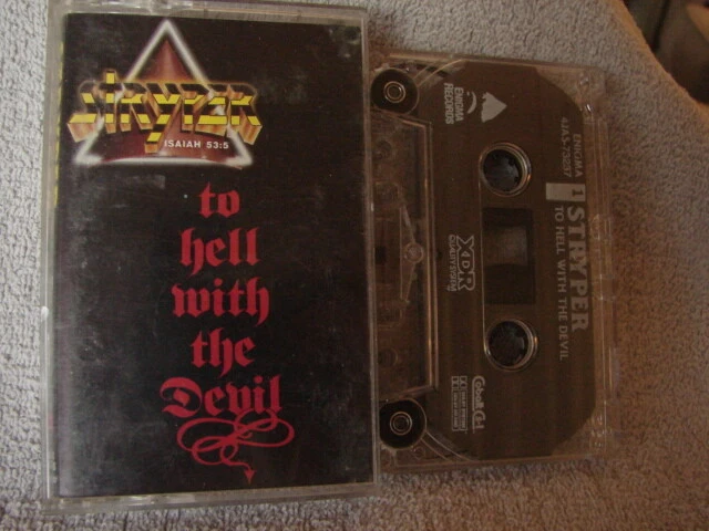 To Hell with the Devil - Stryper -Christian Rock -Cassette  - Image 1 of 1