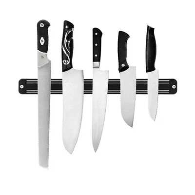 MAISUTSEB® 15in Magnetic Knife Scissor Storage Holder Wall-mounted Kitchen Knife Holder