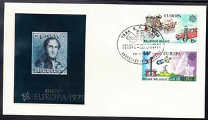 Belgium Scott 1031-2 FDC - 1979 Europa Issue - Picture 1 of 1