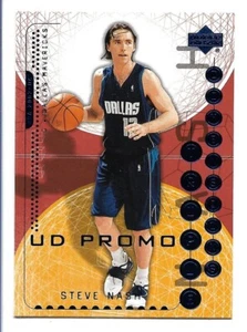 Steve Nash 2003-04 Upper Deck Triple Dimensions UD PROMO #13 Dallas Mavericks - Imagen 1 de 2