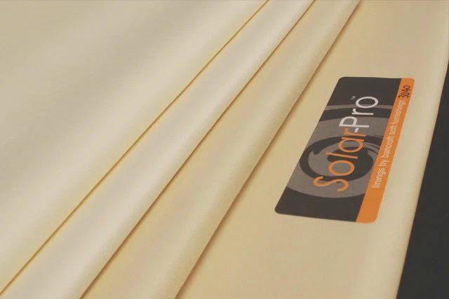 100% Total Blackout & Thermal Cream Curtain Fabric Lining - Image 1 of 1