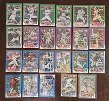 2023 Topps Update Parallels Blue Gold Green Rainbow Foil /299/499/799/999/2023