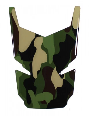 Tankpad 3D Motorrad Aufkleber Tarnmuster Camo grün kompatibel für KTM - Bild 1 von 4