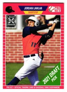 2021 Jordan Lawlar Leaf Pro Set Rookie Red - Arizona Diamondbacks - Picture 1 of 2