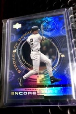 Derek Jeter 1999 Upper Deck Encore FX Gold Spectrum Refractor /125