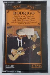 Rodrigo Aranjue Guitar Cassette Tape NOS Sealed Rare Spanish Alonso Madrid - Picture 1 of 10