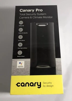 Canary CAN100USBK Black Wireless  Indoor  Smart Security Sealed Box (NEW) - Image 1 of 4