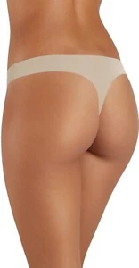 YSABEL MORA Tanga Corte Láser Ropa Interior - 2 Tonos de Piel o Negro - Imagen 1 de 1