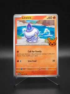 Litwick 2024 Trick or Trade Halloween Stamp Pokemon TCG Holiday 036/167 - Bild 1 von 2