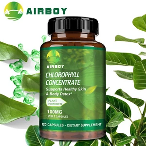 Chlorophyllkonzentrat-Hautgesundheit, innere Desodorierung, Entgiftung, Immununterstützung - Bild 1 von 13