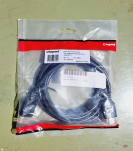 NUOVISSIMO Legrand - On-Q AC2M03BK Cavo HDMI ad alta velocità da 3 metri con Ethernet - Foto 1 di 3