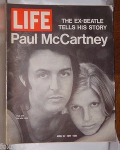 Paul McCartney The Ex - Beatle Tells His Story Life Magazine April 16 1971 Book - Picture 1 of 9