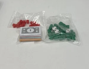 Mini Monopoly Ersatzteile NEU VERSIEGELT Häuser Hotels Geld - Bild 1 von 2