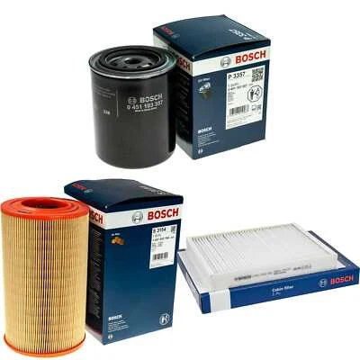 BOSCH Inspection Set Filtre Pour Nissan Terrano II 2.7 TDi 4WD Ford - Photo 1/4