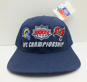2000 Super Bowl XXXIV NFC Champions Cap Snapback NFL Mütze Rams Buccaneers Neu mit Etikett - Bild 1 von 6