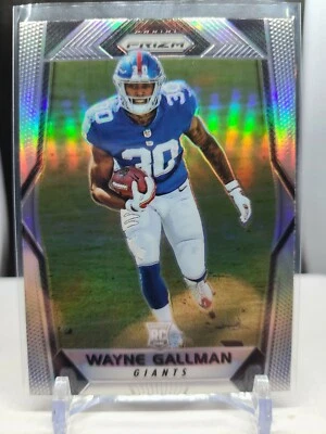 2017 Panini Prizm Wayne Gallman Rookie! Silver Prizm! - Image 1 of 2