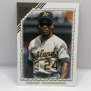 2022 Topps Gallery Baseball Rickey Henderson Base #199 Oakland Athletics - Bild 1 von 2