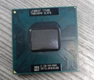 1pc Intel SLAF8 Core 2 Duo Mobile T7500 2.2GHz/4M/800 MHz Socket M CPU - Picture 1 of 2