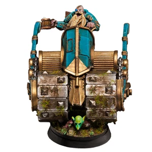 Dwarf Deathroller Zwerge bemalte Figur Blood Bowl Vorverkauf | Kunst - Bild 1 von 5
