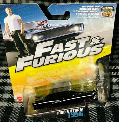 1:55 Fast & Furious F8 Die Cast Ford Victoria 1956 - Numero 4 Of 32 - FCF39 - Immagine 1 di 2