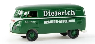 Spur H0 1:87 Brekina 32558 VW-Furgone T1b "Brauerei Dieterich", Nuovo OVP - Immagine 1 di 2