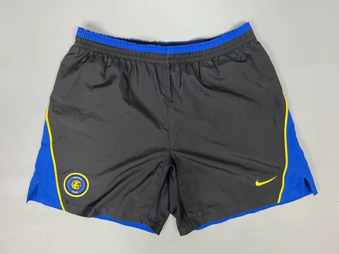 INTER MILAN 2000 2002 AWAY SHORTS FOOTBALL SOCCER NIKE MENS SIZE S Cover