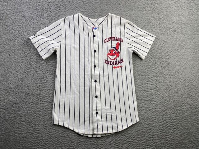 VINTAGE NIKE TEAM CLEVELAND INDIANS SHORT SLEEVE T SHIRT YOUTH BOYS L/M  jersey