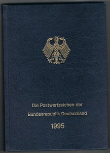 Die Postwertzeichen der Bundesrepublik Deutschland 1995 Mi. - Nr. 1772 - 1833 - Bild 1 von 1