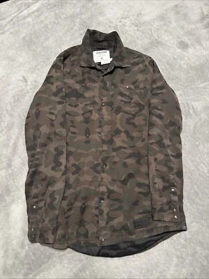 Volcom Snowboarding True To This Camouflage Long Sleeve Jacket Size: L - Image 1 of 4