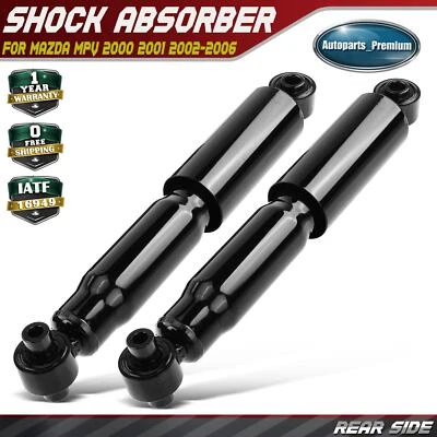 2x Rear Left & Right Shock Absorber for Mazda MPV 2000 2001 2002 2003 2004-2006 - Image 1 of 4