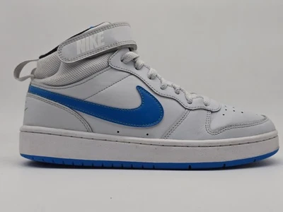 Nike Court Borough Mid Grigio Scarpe Ragazzo Sportive Sneakers CD7782-012 Size 6 - Image 1 of 4