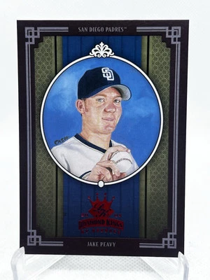 2005 Diamond Kings Crowning Moment Red Frame #189 Jake Peavy - PADRES - Image 1 of 4