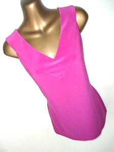 Joseph Ribkoff Pink camisole 14 V neckline bust lining non crease (8893 - Picture 1 of 4