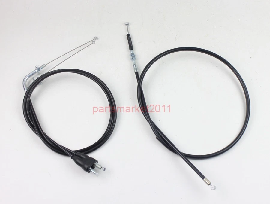 Extended +5" Throttle Brake Cable For Fuel Injected EFI Honda CRF110 2019-2023 - Image 1 of 4
