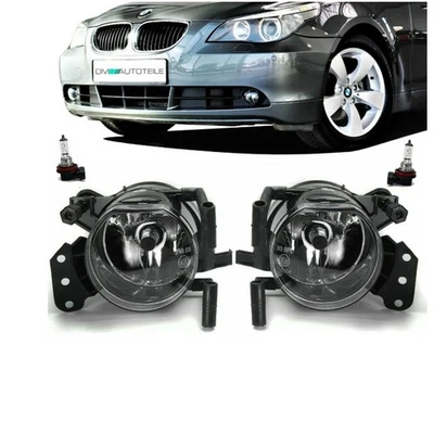 Nebelscheinwerfer Klarglas SET HB4 für BMW 5er E60 E61 E90 E91 E63 E64 X3 E83 - Bild 1 von 4
