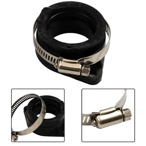 36mm 40mm Carburetor Adapter Flange Interface Rubber Intake Manifold Boots Fit - Bild 1 von 23