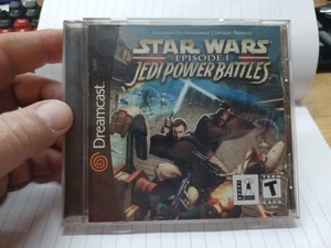 Star Wars Jedi Power Battles Sega DreamCast-cib-probado - Imagen 1 de 6