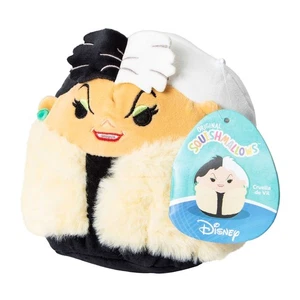 Malvaviscos originales Disney *CRUELLA de 101 DALMATIONS 6" PELUCHE* NUEVO CON ETIQUETAS - Imagen 1 de 2